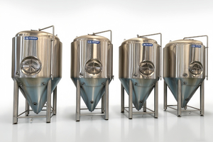 2000L Jacketed Conical Fermenter