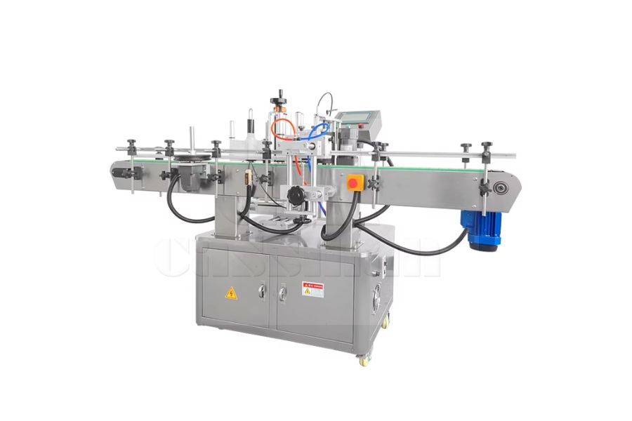 Automatic Round Bottle Labeler | High-Precision Wrap-Around Labeling Machine