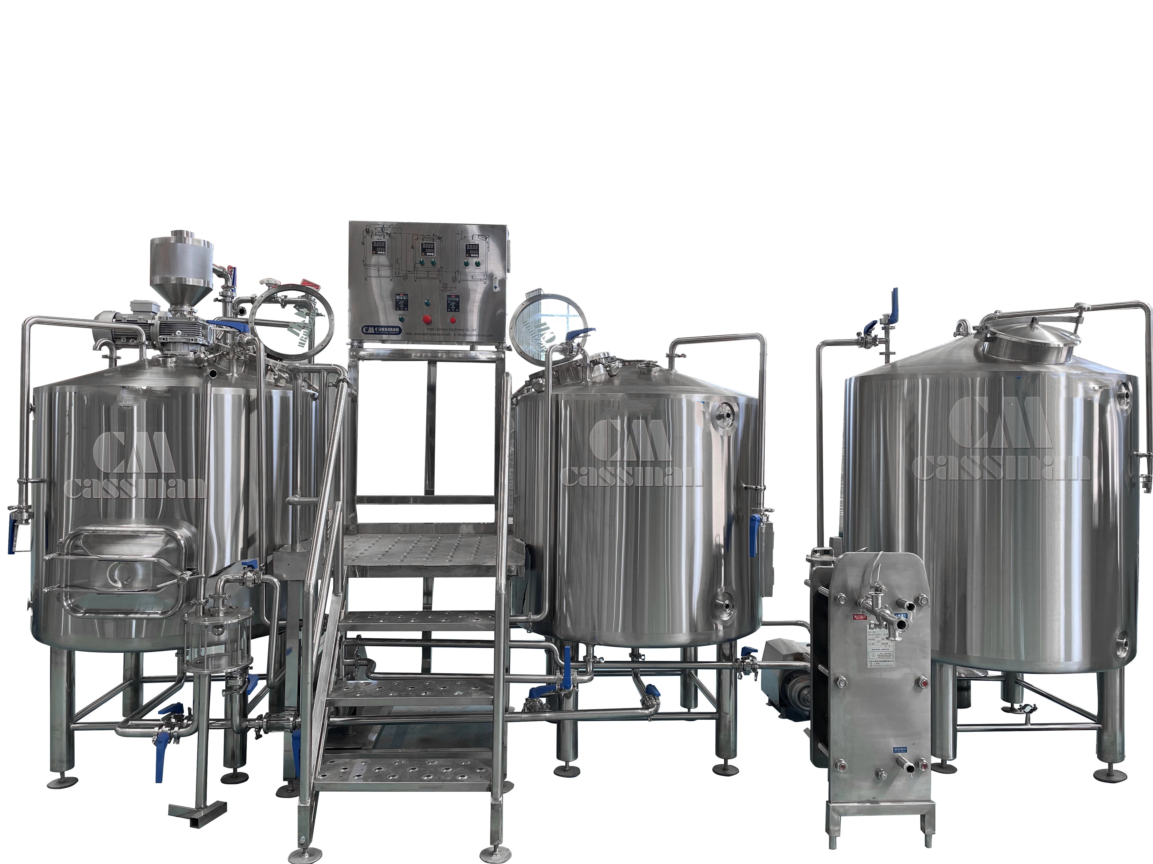 Customizable-500L-Electric-Brewhouse-Turnkey-Craft-Brewing-System
