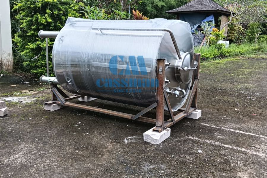 Cassman's 2000L Brite Beer Tank Heads to Indonesia