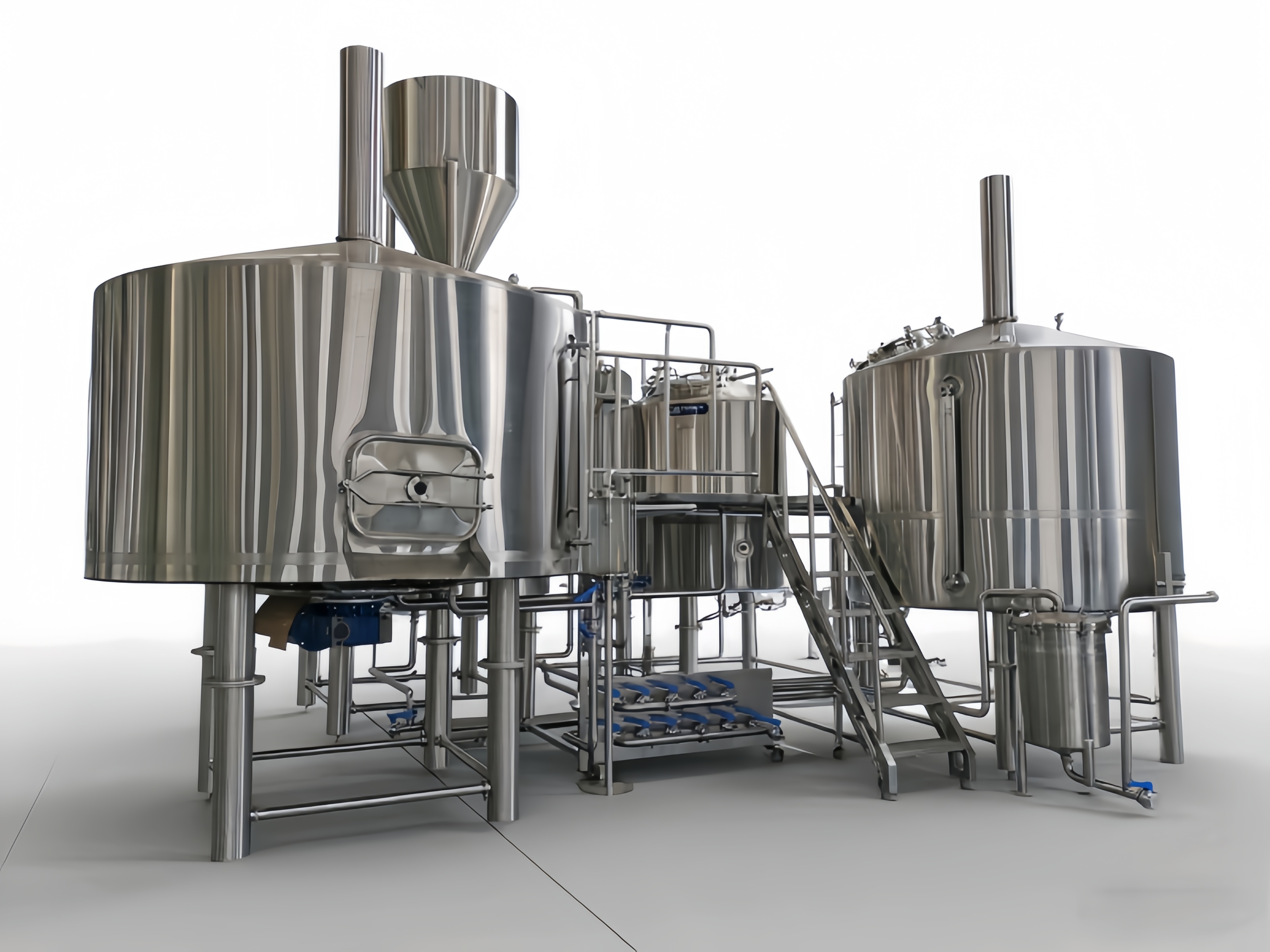 30BBL 4-Vessel Steam Brewhouse System 