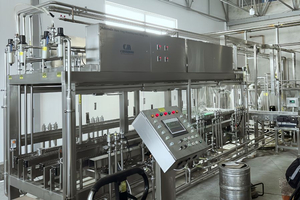 Fully Automated Beer Keg Cleaning & Filling Line