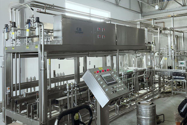 Fully Automated Beer Keg Cleaning & Filling Line
