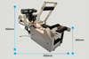 Semi-Automatic Round Bottle Labeler | Desktop Labeling Machine