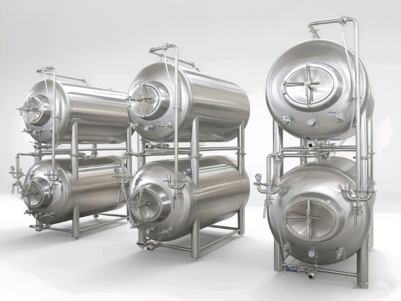 Horizontal Brite Beer Tanks (Serving Tanks) 
