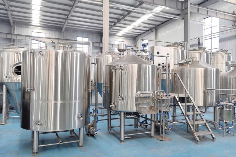 1000L Electric Brewhouse System | Professional Craft Brewery Equipment