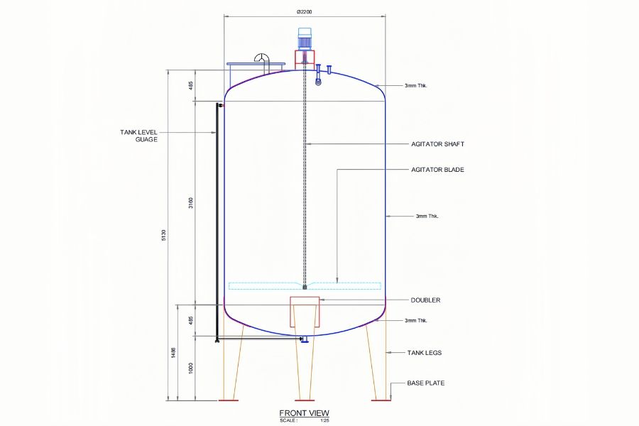 Spirit storage tank (1)