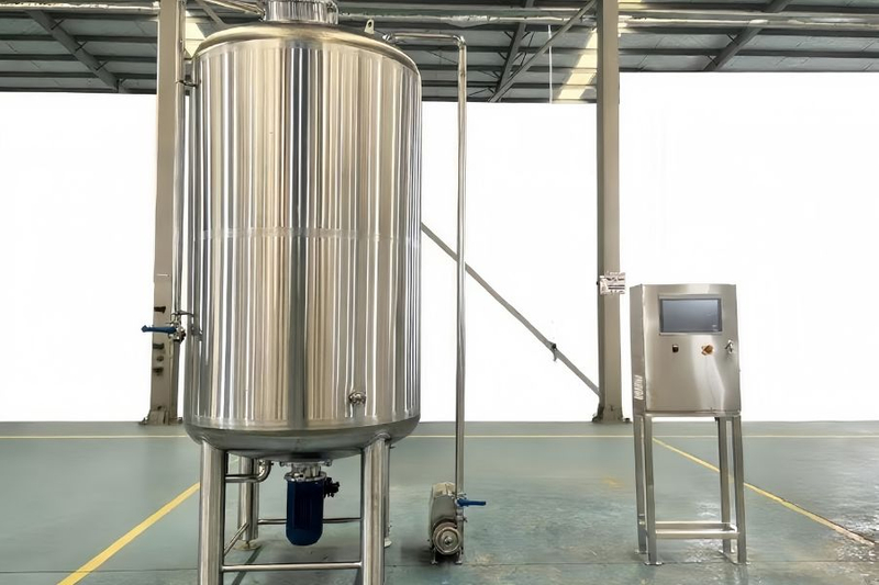 Intelligent Vinegar Fermentation Tank with PLC Control & Aeration System