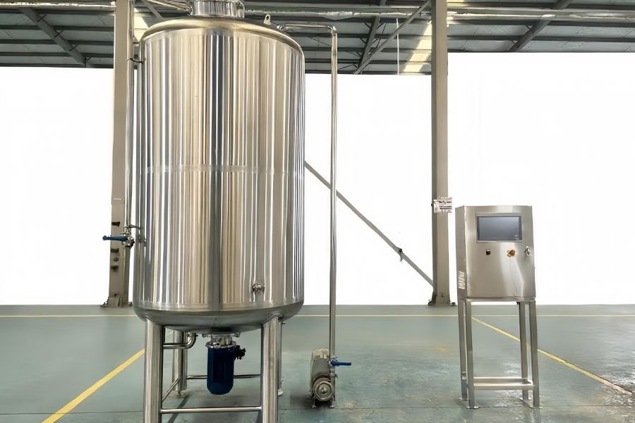Intelligent Vinegar Fermentation Tank with PLC Control & Aeration System