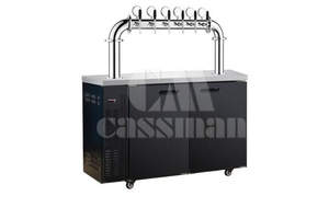 Commercial Air-Cooled Kegerator | Multi-Tap Draft Beer Dispenser