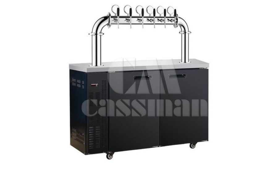 Commercial Air-Cooled Kegerator | Multi-Tap Draft Beer Dispenser