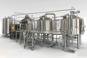 3-Vessel Steam-Heated Brewhouse