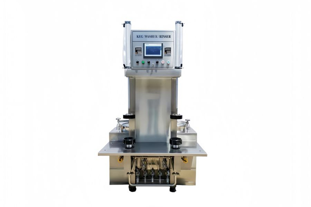 Heavy-Duty Semi-Automatic Keg Washer