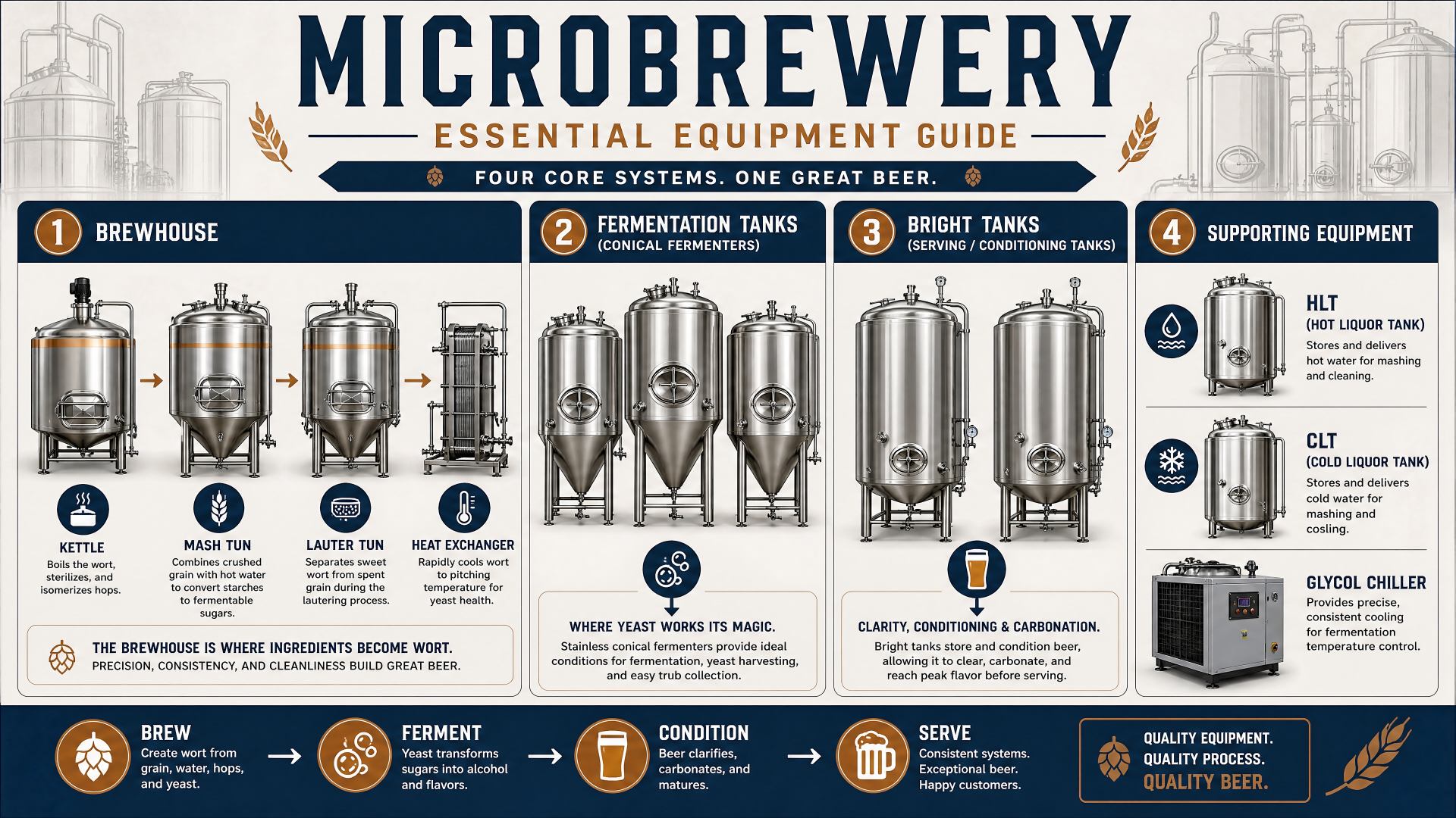 How to Start a Microbrewery Equipment Guide