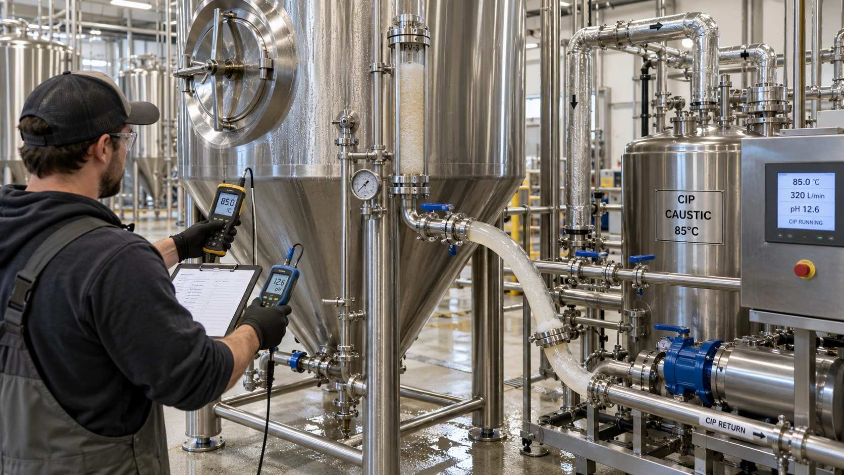 How to Clean a Brewery Fermenter | Simplified CIP Guide for Small Breweries