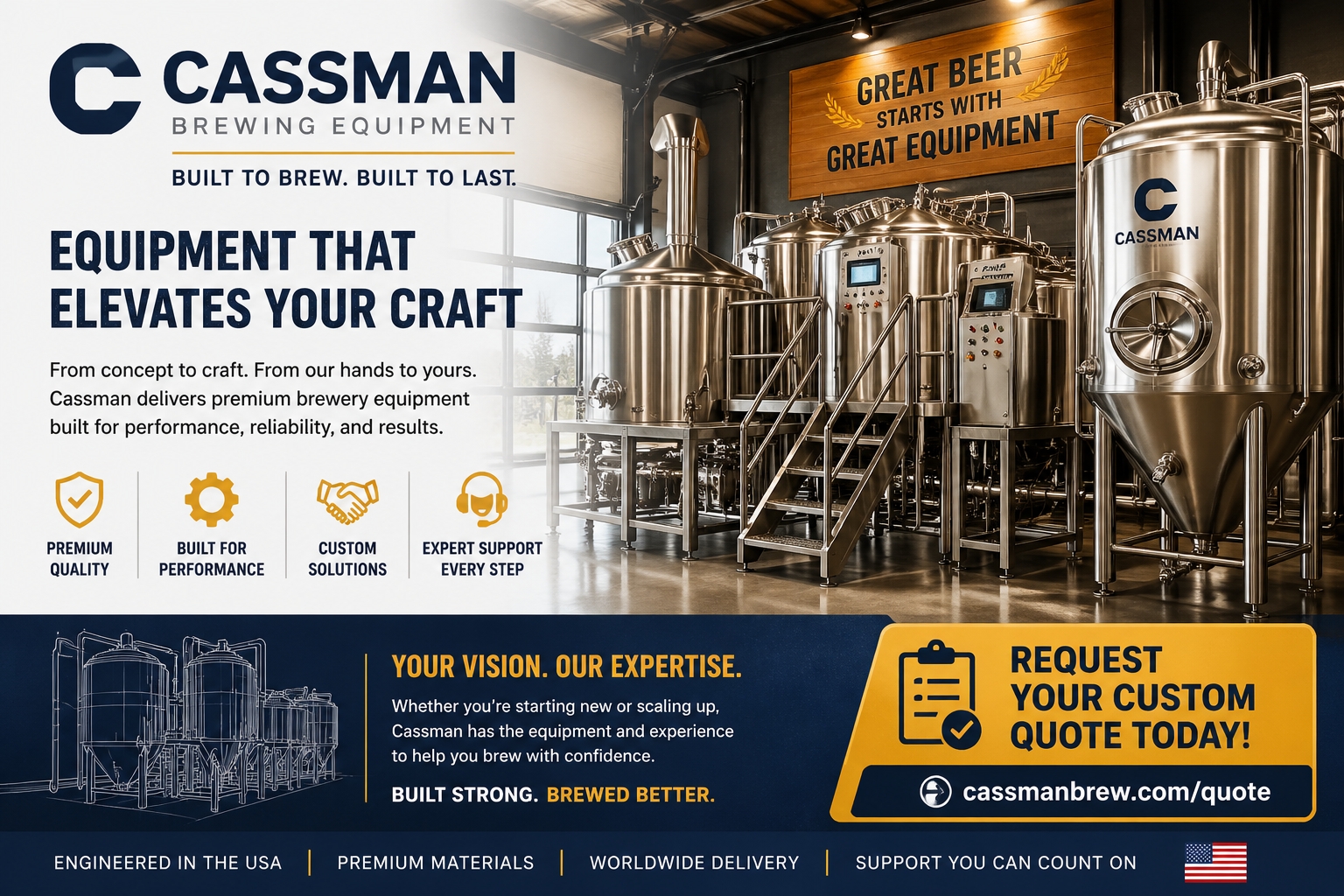 How a UK Craft Brewpub Scaled with Cassman Equipment