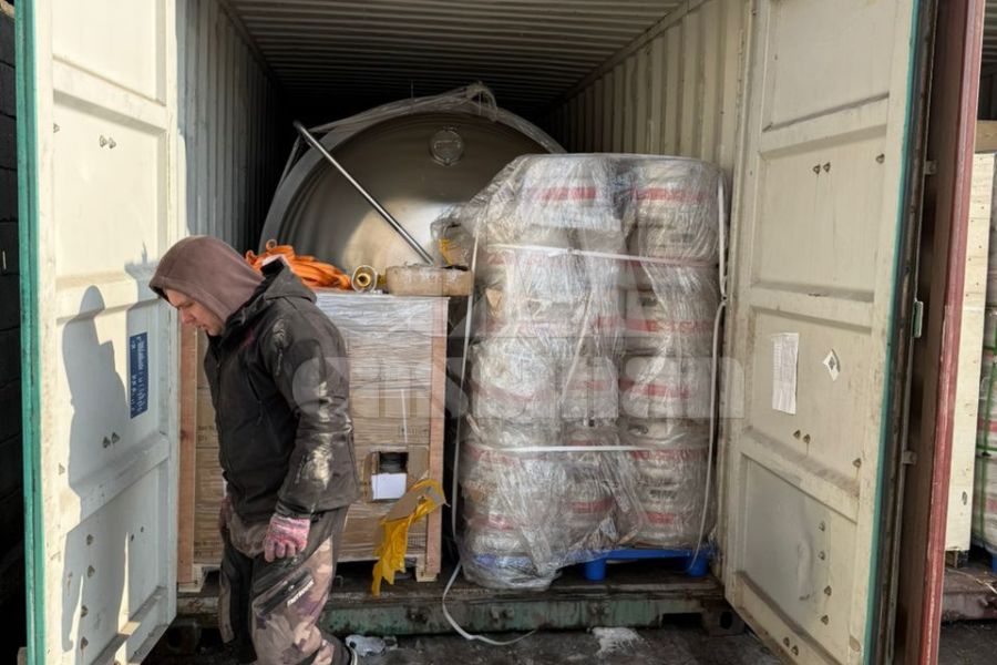 10,000L Fermentation Tank & Kegs Delivered to Uzbekistan